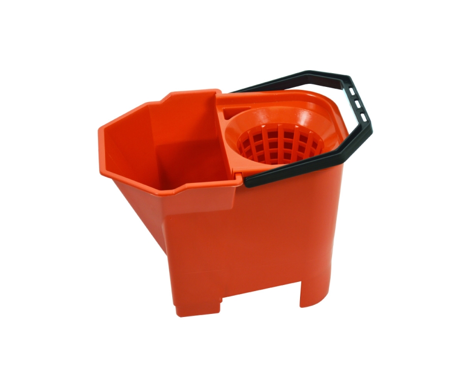 SYR Bull Dog Bucket Red with Handle Sieve Grid