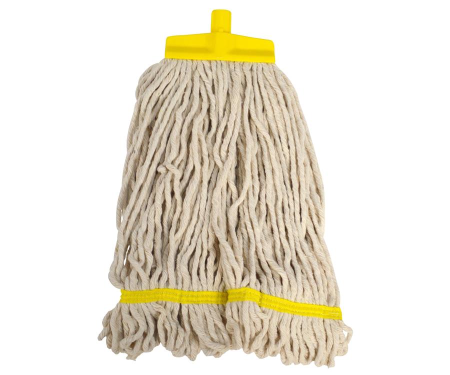 SYR Interchange Kentucky Mop Head Cotton 16oz Yellow