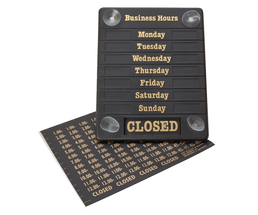 Beaumont Sign Business Hours