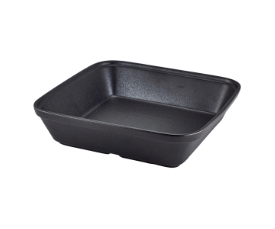 Genware Forge Buffet Stoneware Square Roaster 25.4cm(Pack of 6)