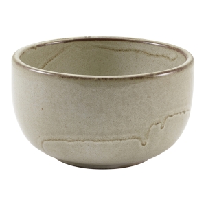 Genware Terra Porcelain Grey Round Bowl 12.5cm(Pack of 6)