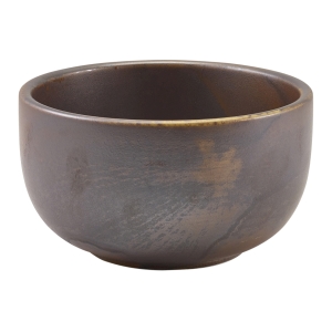 Genware Terra Porcelain Rustic Copper Round Bowl 12.5cm(Pack of 6)