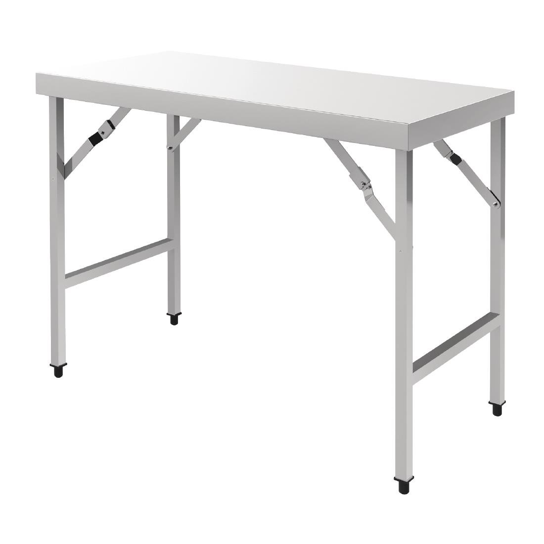 Vogue Stainless Steel Folding Table 1200mm