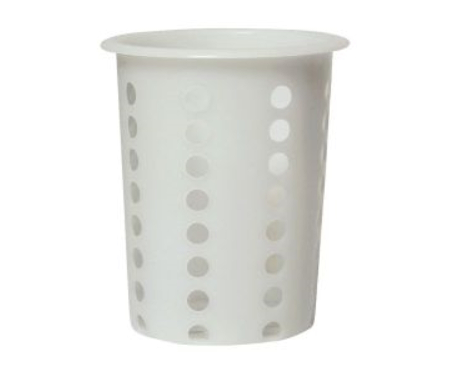 Genware Cutlery Cylinder White 100 mm Dia.135mm High