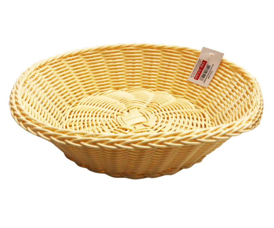 PVC Woven Bread Basket (21cm x 8cm)