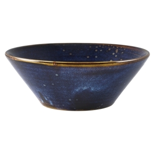Genware Terra Porcelain Aqua Blue Conical Bowl 16cm(Pack of 6)