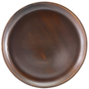 Genware Terra Porcelain Rustic Copper Coupe Plate 30.5cm(Pack of 6)