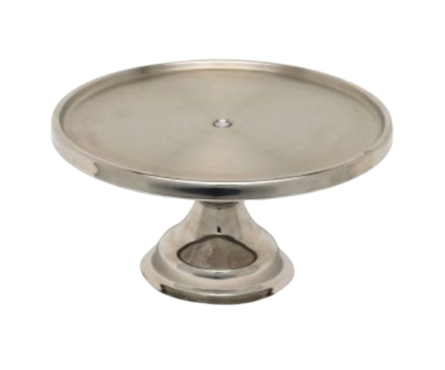 Genware Stainless Steel Cake Stand 13