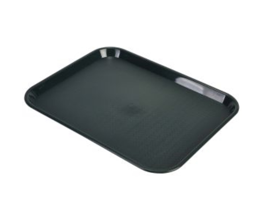 Genware Fast Food Tray Forest Green Large
