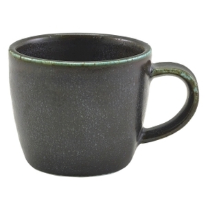 Genware Terra Porcelain Black Espresso Cup 9cl/3oz(Pack of 6)