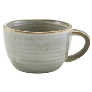 Genware Terra Porcelain Grey Coffee Cup 28.5cl/10oz(Pack of 6)