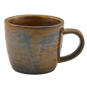 Genware Terra Porcelain Rustic Copper Espresso Cup 9cl/3oz(Pack of 6)