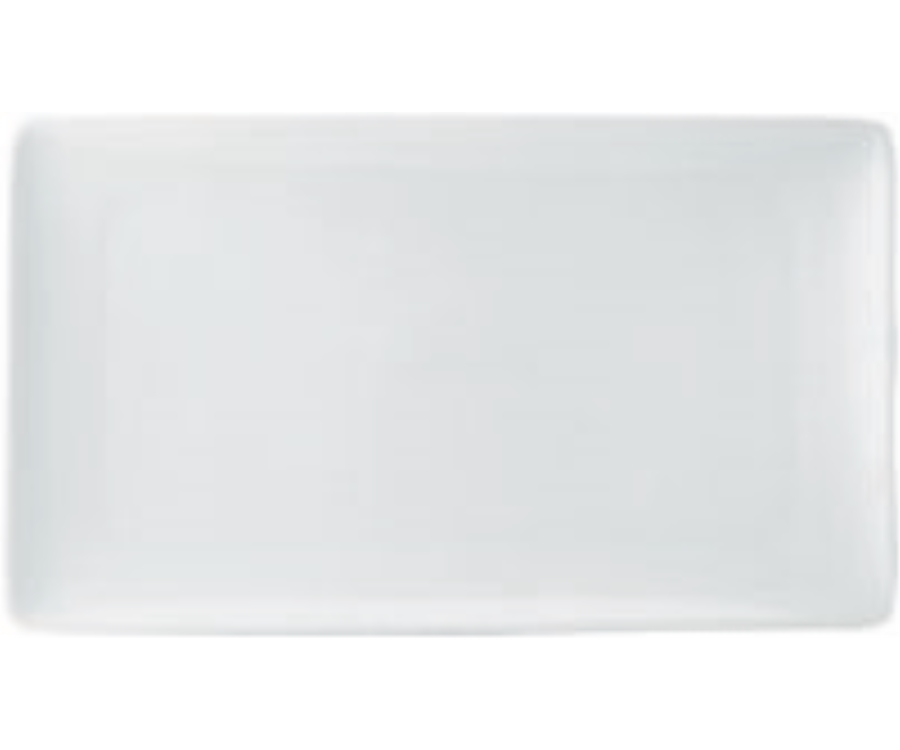 Utopia Pure White Rectangular Plate 13.75 x 8.25