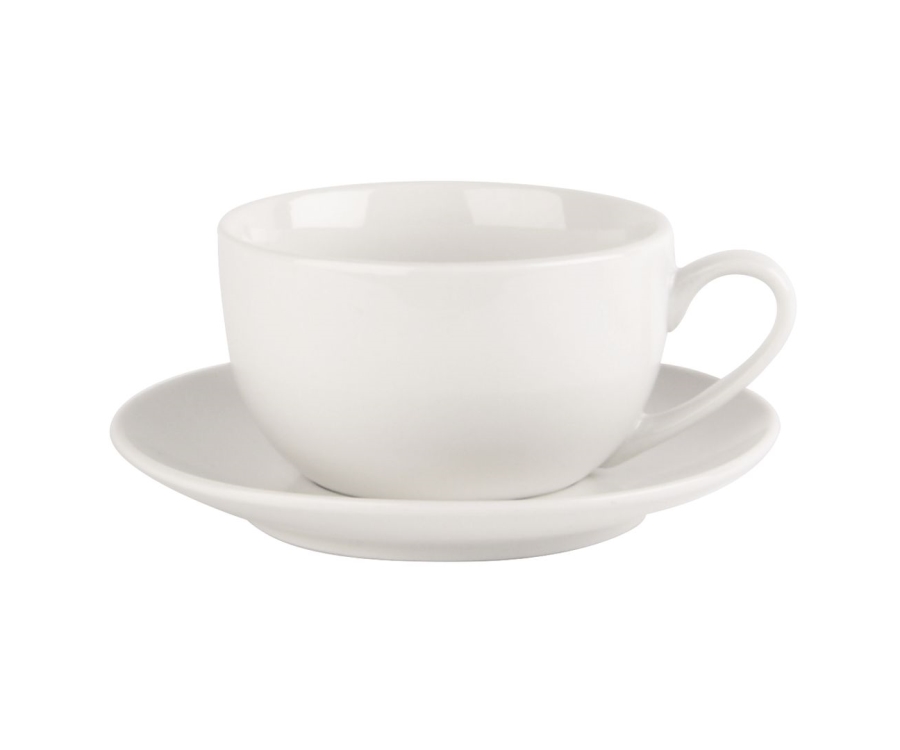 Simply Tableware 10oz Bowl Shape Cup (Pack of 6)