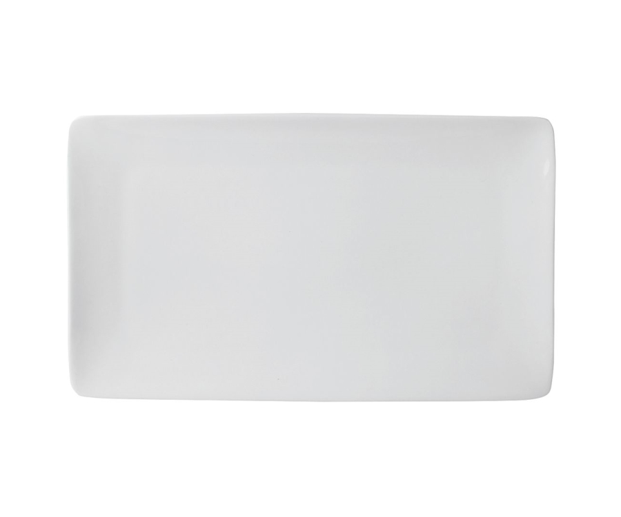 Simply Tableware Rectangular Plate 27x16cm (Pack of 4)