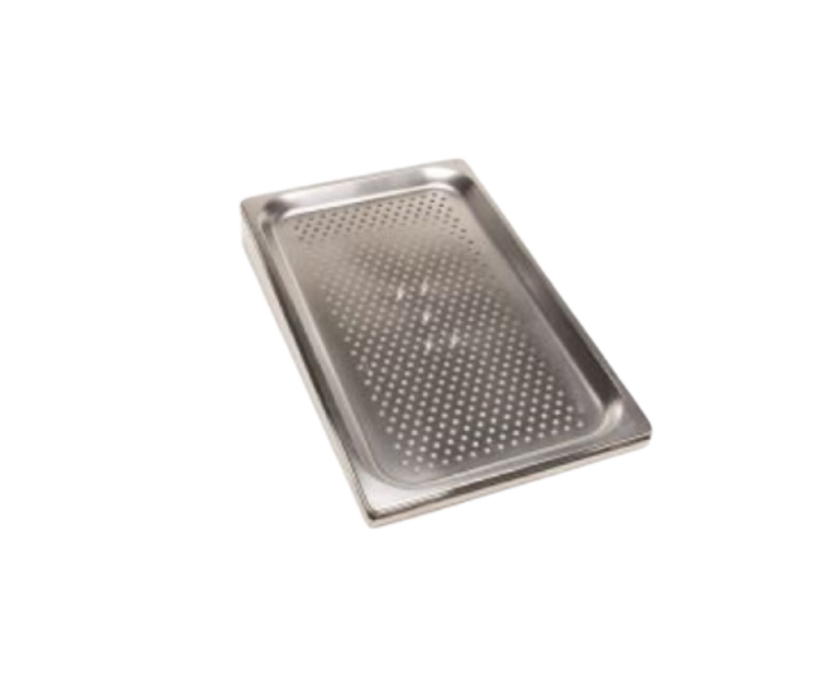 Genware Stainless Steel Gastronorm 1/1- 5 Spike Meat Dish 25mm