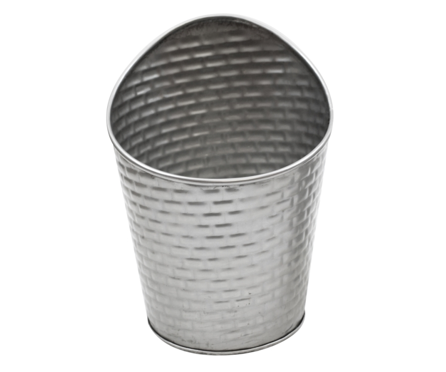 TableCraft Brickhouse Collectionâ„¢ Slanted Round Fry Cup(9.5cm dia/295 ml)