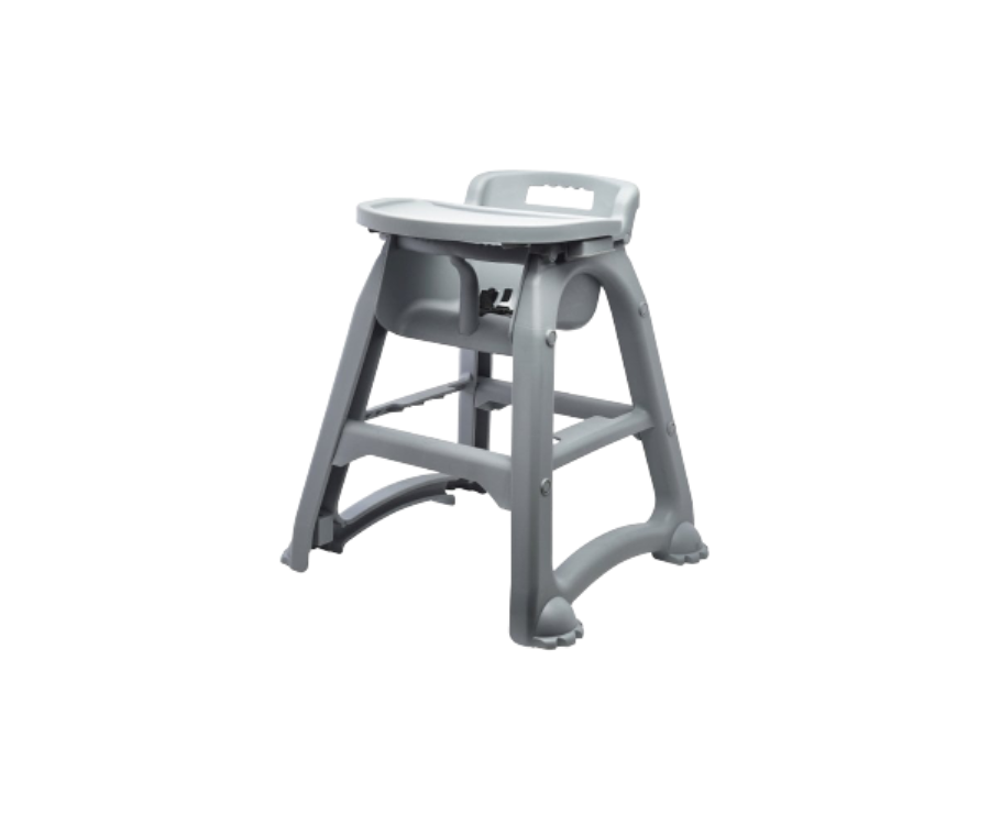 GenWare Grey PP Stackable High Chair