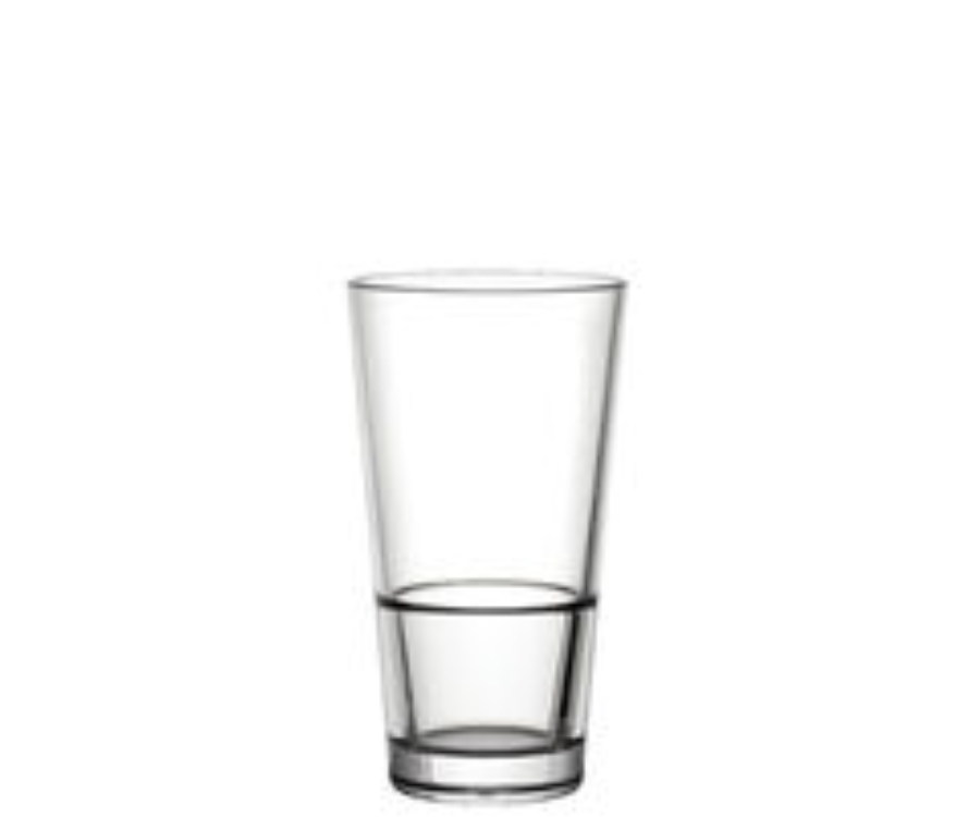 Utopia Venture Polycarbonate Stacking Glasses 340ml(12oz) (Pack of 12)