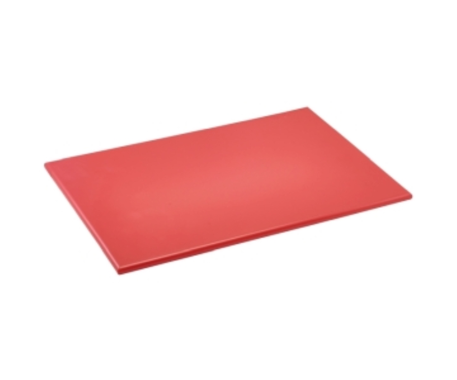 GenWare Red High Density Chopping Board 18 x 12 x 0.5