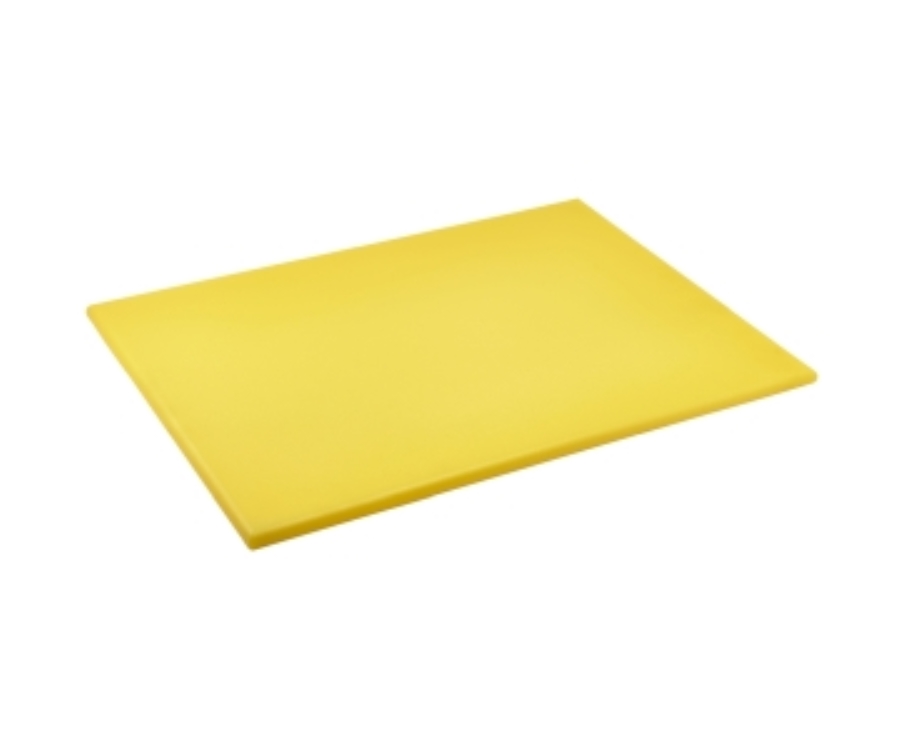 GenWare Yellow High Density Chopping Board 18 x 24 x 0.75