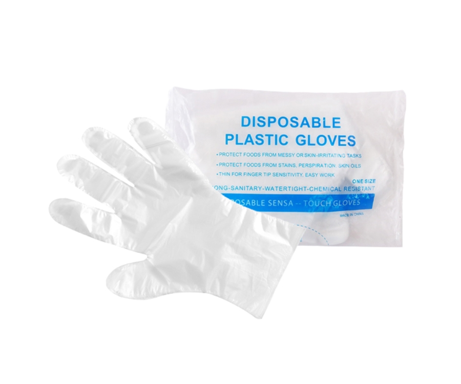 Genware Disposable Gloves Clear (10 Packs Of 100)