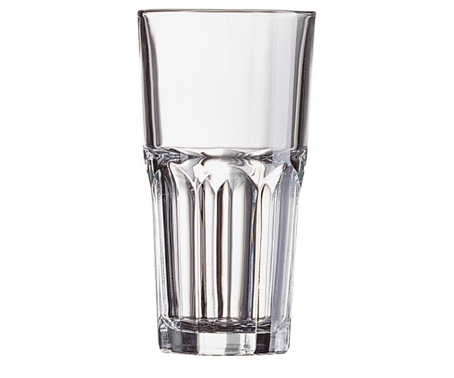 Arcoroc Granity Hiball Tumbler Tall Cooler Glasses 460 ml / 16.2oz(Pack of 24)