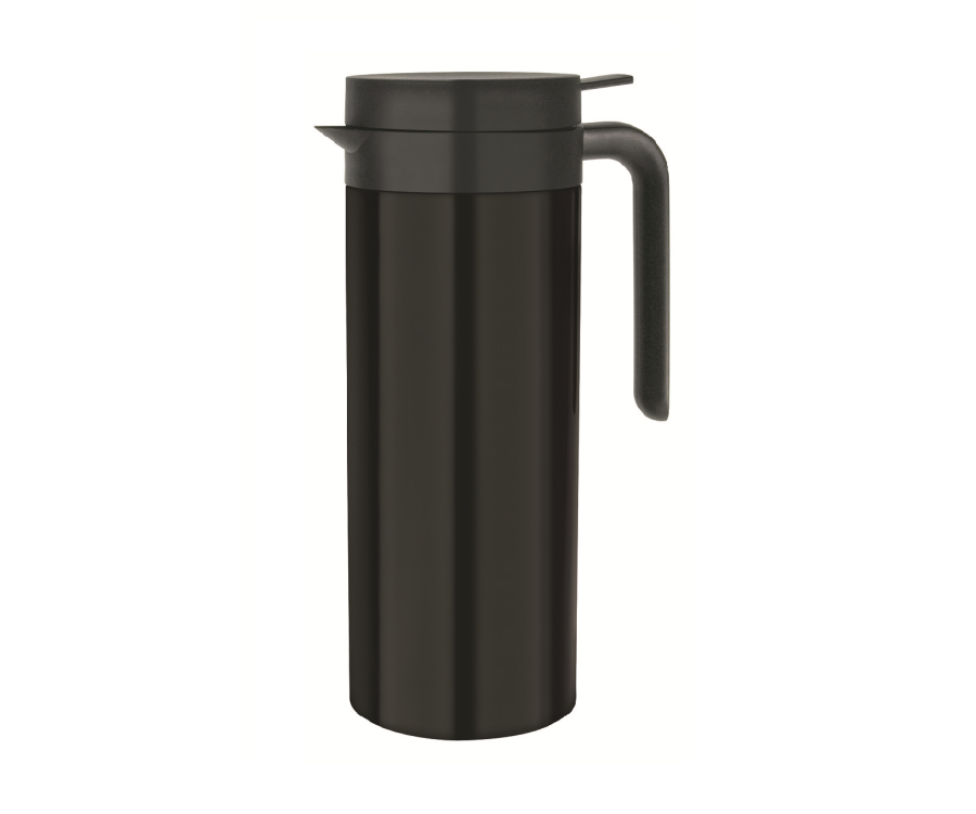 Elia Cylinder-Type Vacuum Jug Black 1 L