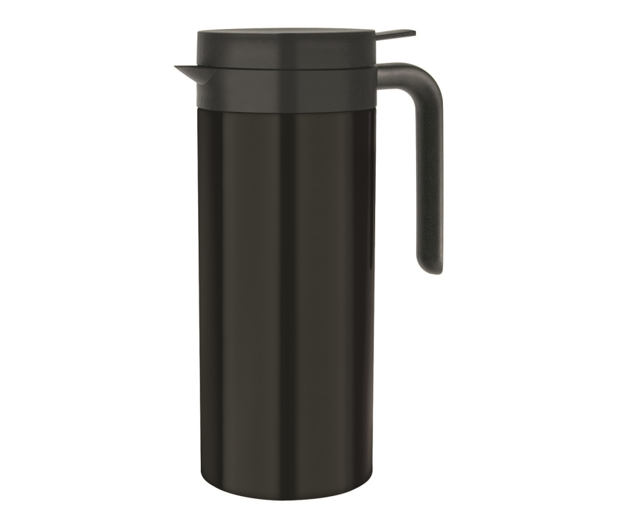 Elia Cylinder-Type Vacuum Jug Black 1.5 L