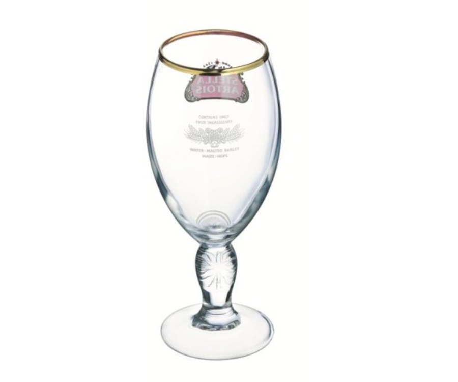 Branded Stella Artois Chalice Beer Glasses CE 1/2pt / 10oz(Pack of 24)