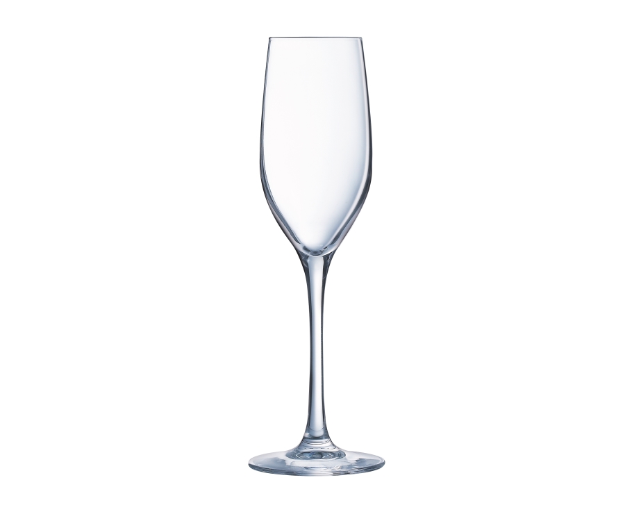 Chef & Sommelier Sequence Flute Glasses (Nucleated) 170 ml / 6 oz(Pack of 24)