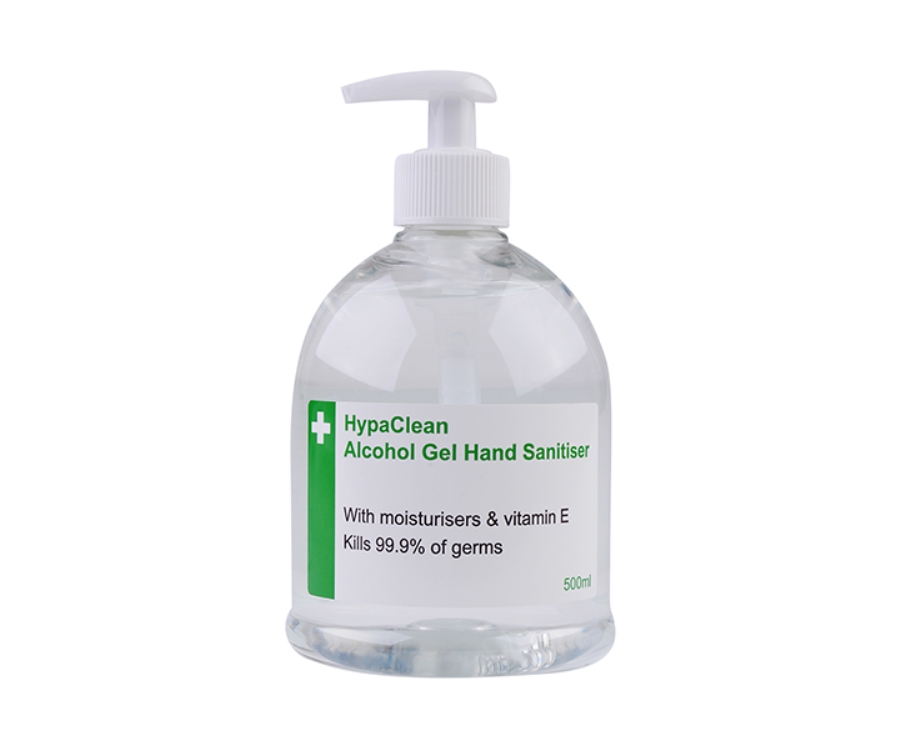 Genware Alcohol Gel Hand Sanitiser 500ml(Pack of 6)