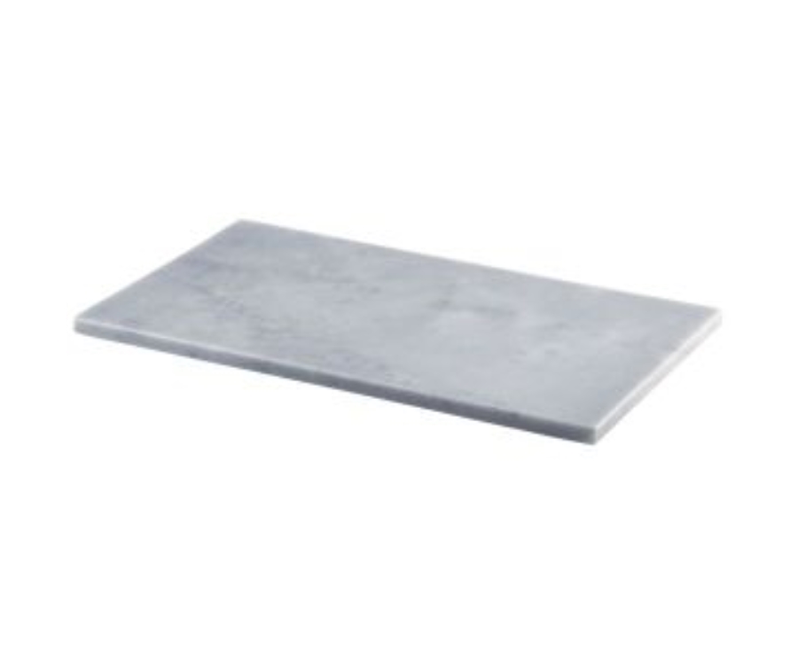 Genware Grey Marble Platter 32x18cm GN 1/3
