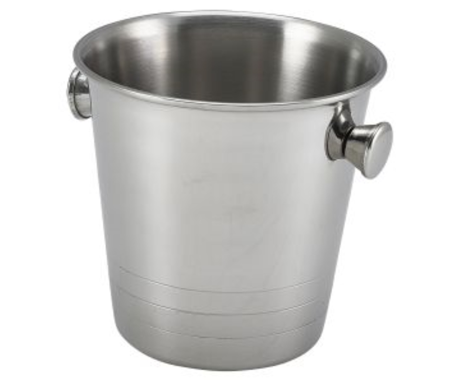 Genware Mini Stainless Steel Ice Bucket 10cm