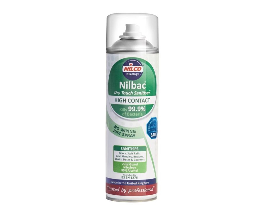 Nilco Dry Touch Hand Sanitiser High Contact 500ml(Pack of 12)