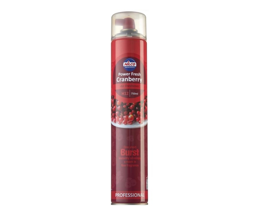 Nilco Power Fresh Cranberry Air Freshener 500ml(Pack of 6)