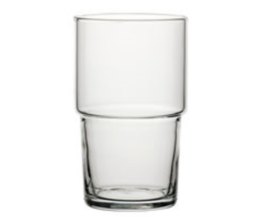 Utopia Hill Stacking Long Drink (Toughened) Glasses 440ml(15.5oz) (Pack of 12)