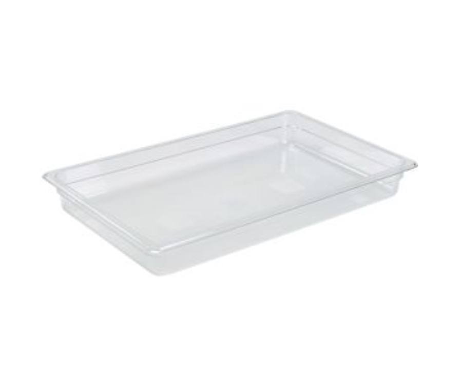 Genware 1/1 -Polycarbonate GN Pan 65mm Clear