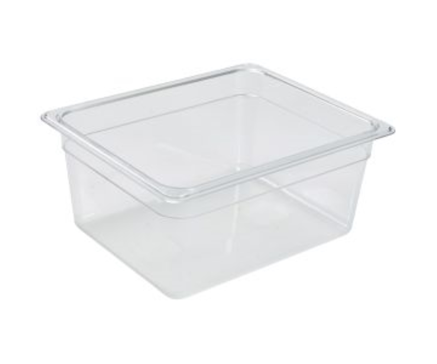 Genware 1/2 -Polycarbonate GN Pan 150mm Clear