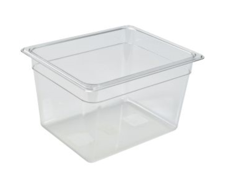 Genware 1/2-Polycarbonate GN Pan 200mm Clear