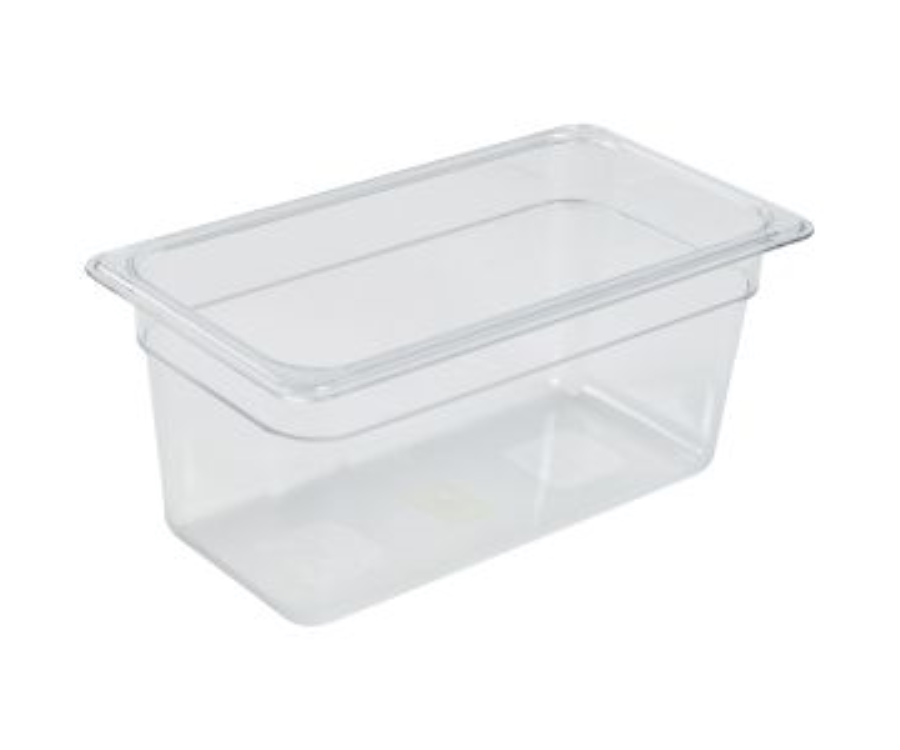 Genware 1/3 -Polycarbonate GN Pan 150mm Clear