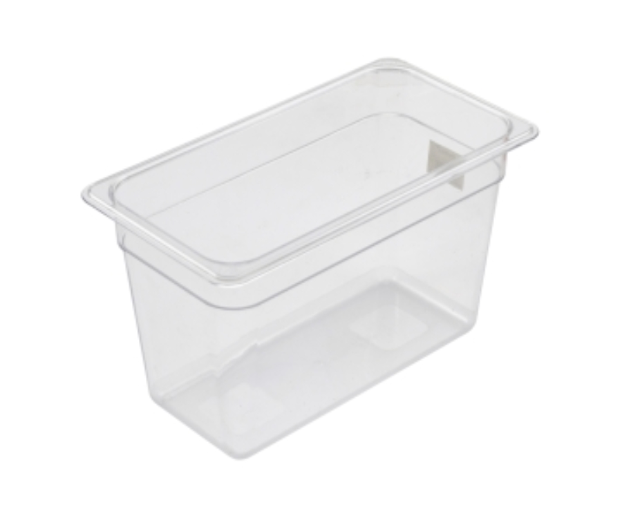 Genware 1/3 -Polycarbonate GN Pan 200mm Clear