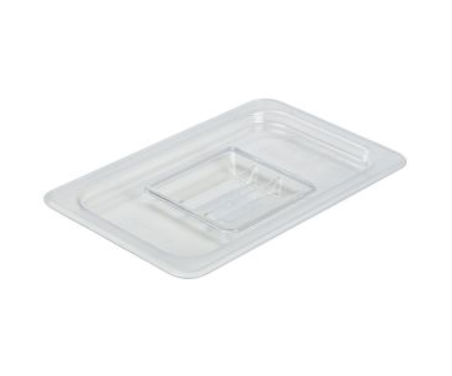 Genware 1/4 - Polycarbonate GN Lid Clear