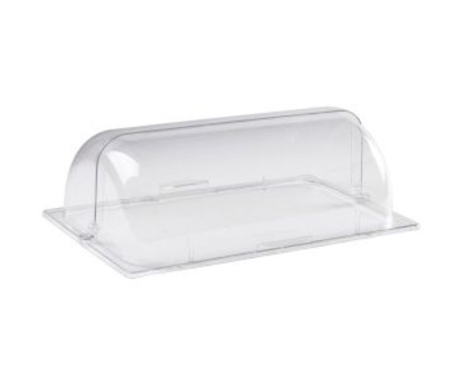 Genware Polycarbonate GN 1/1 Roll Top Cover