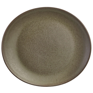 Genware Terra Stoneware Antigo Oval Plate 21x19cm(Pack of 6)