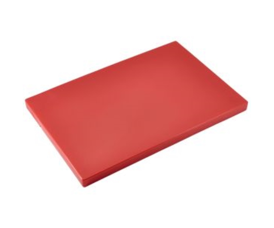 GenWare Red Low Density Chopping Board 18 x 12 x 1