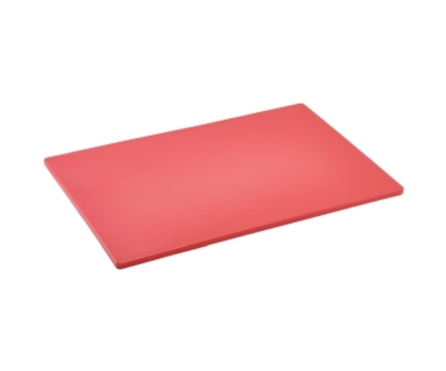 GenWare Red Low Density Chopping Board 18 x 12 x 0.5