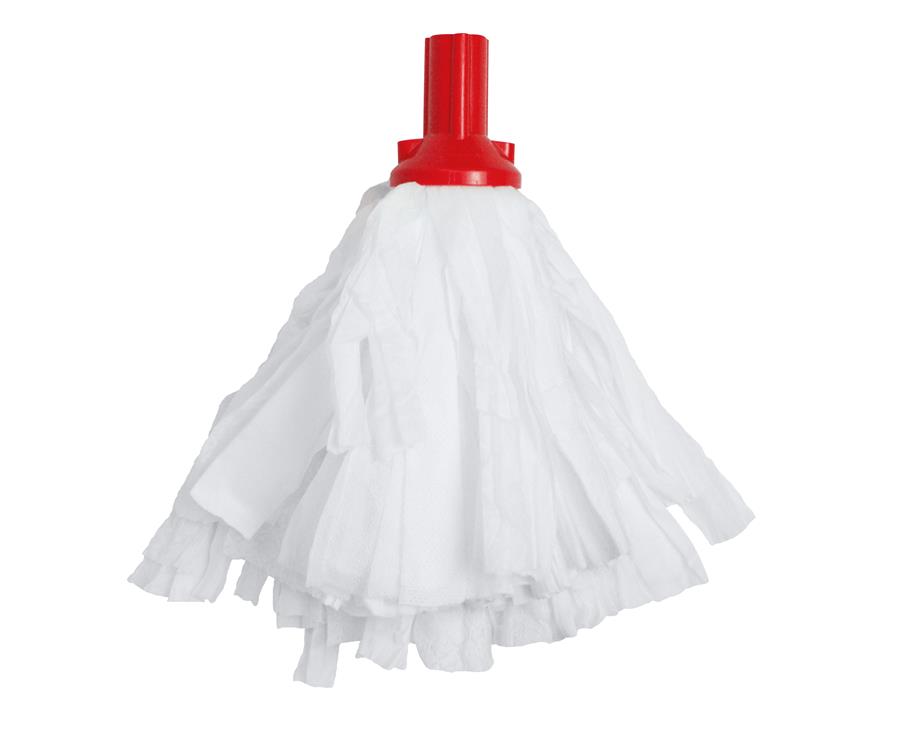 SYR Screwfit Syrsorb Large White Mop Head 120g Red Socket(Pack of 50)