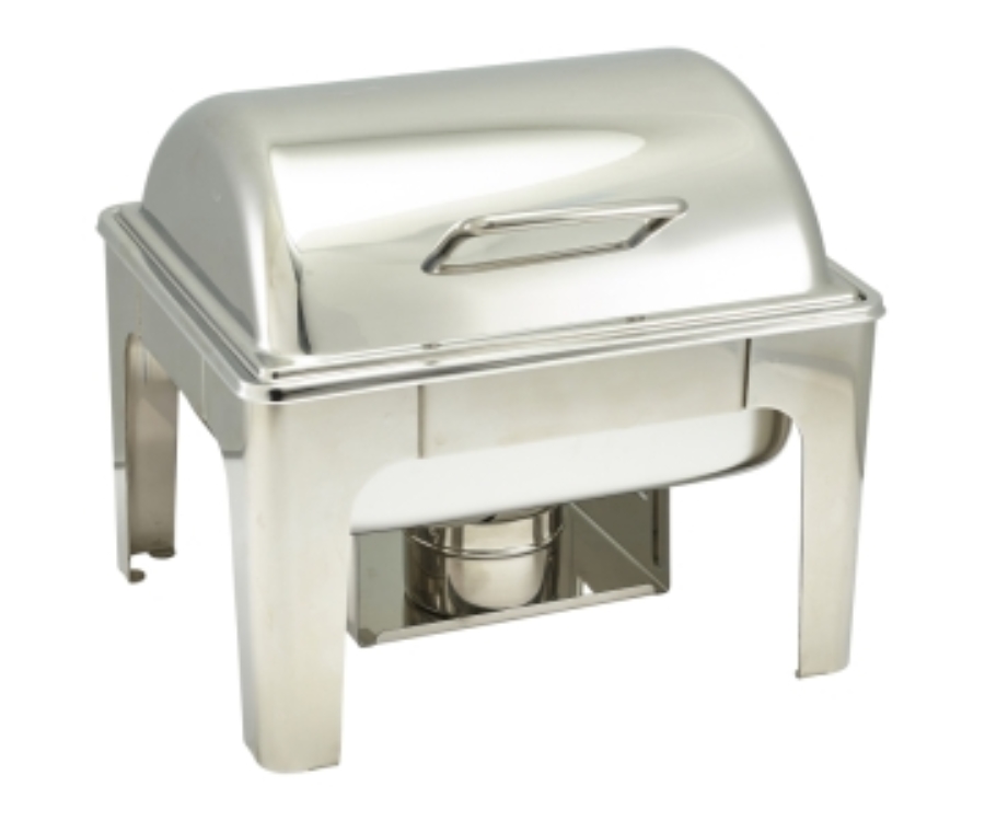 Genware Spring Hinged Chafing Dish GN 1/2