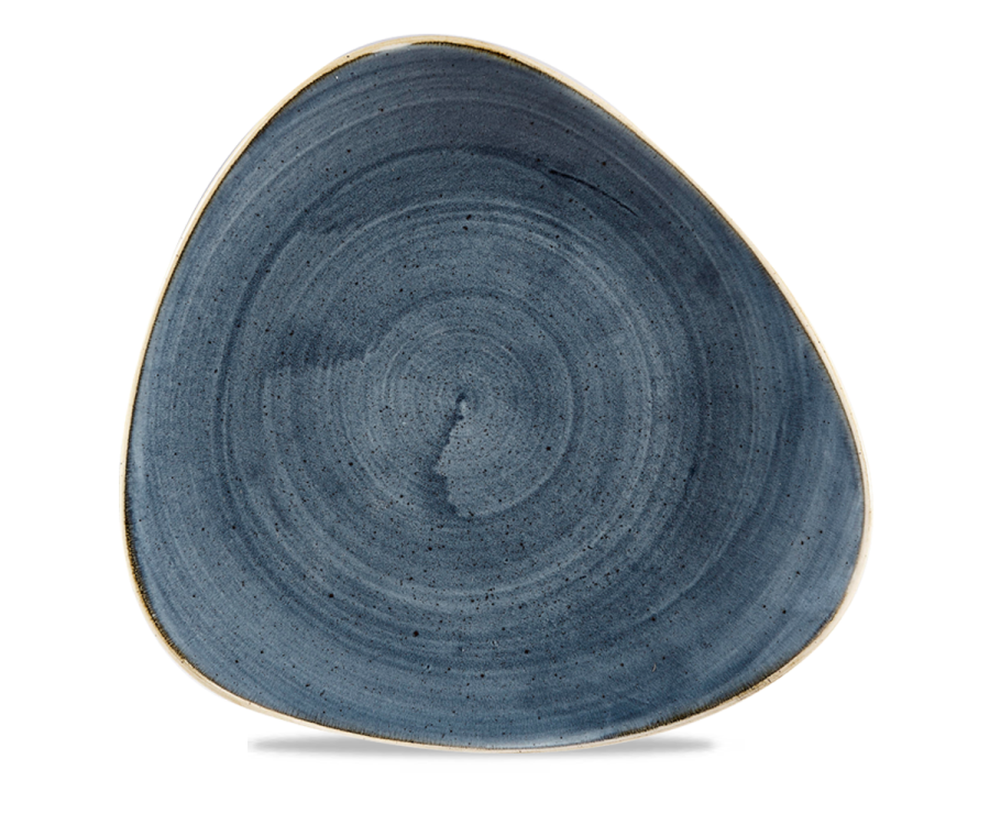 Churchill Stonecast Blueberry Lotus Plate 10